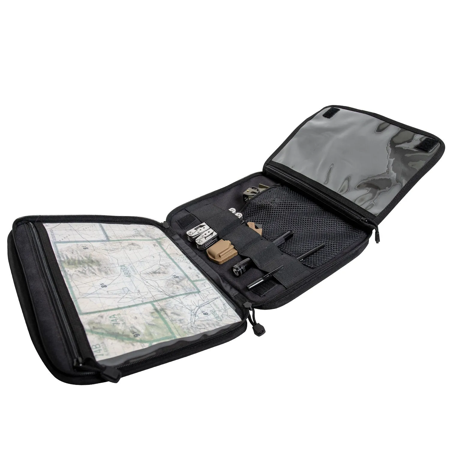 MilSpec Tactical Map Case Board Black
