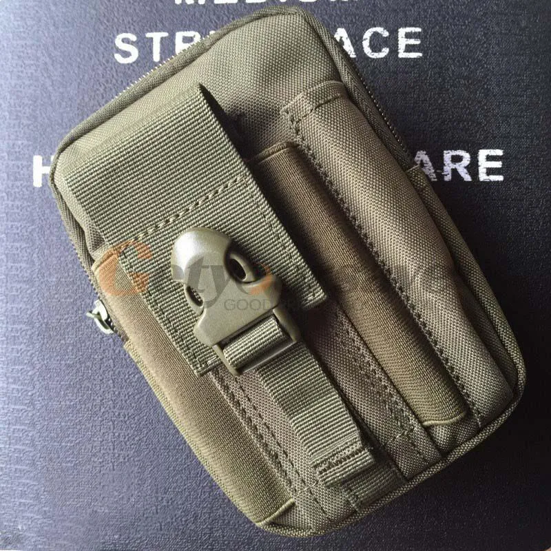 Molle 600D Utility Tactical Vest Waist Pouch