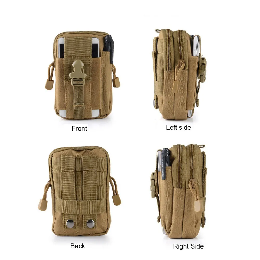 Molle 600D Utility Tactical Vest Waist Pouch