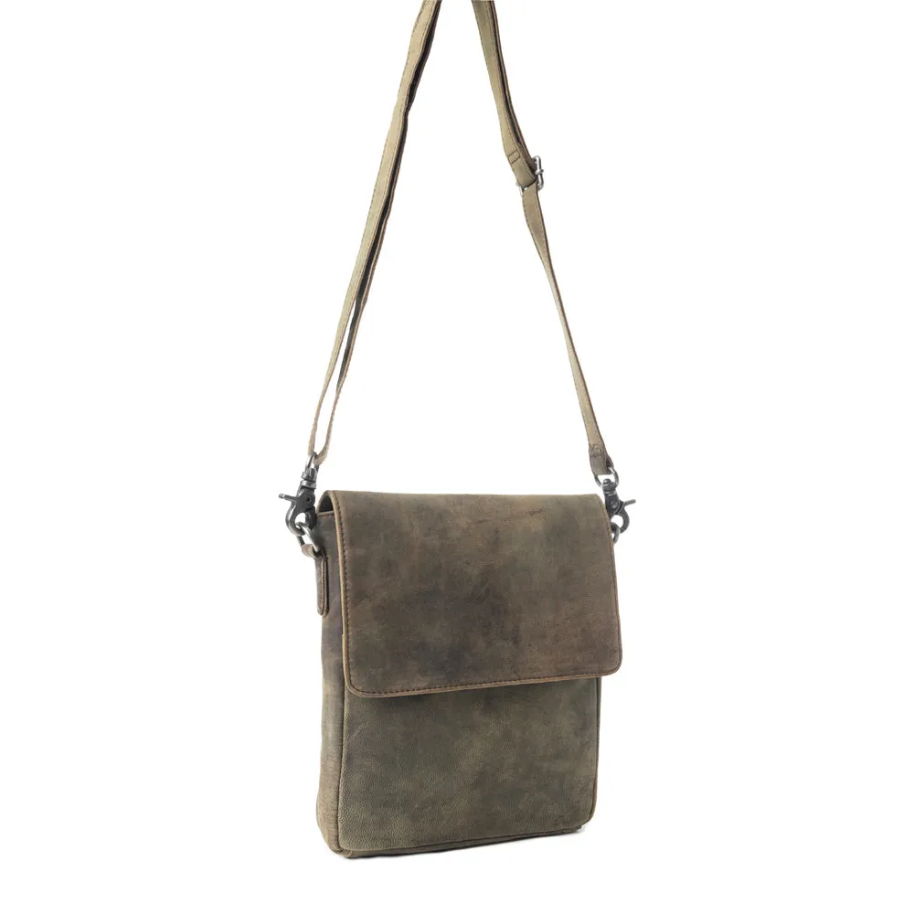 Mountain Heights Messenger Bag In Brown