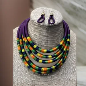 Multi-Layered Rope Necklace