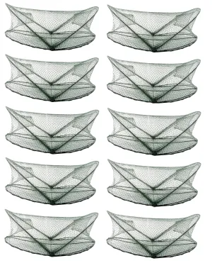 Net Factory Opera House Yabby Crayfish Trap Pot - 10 Pack