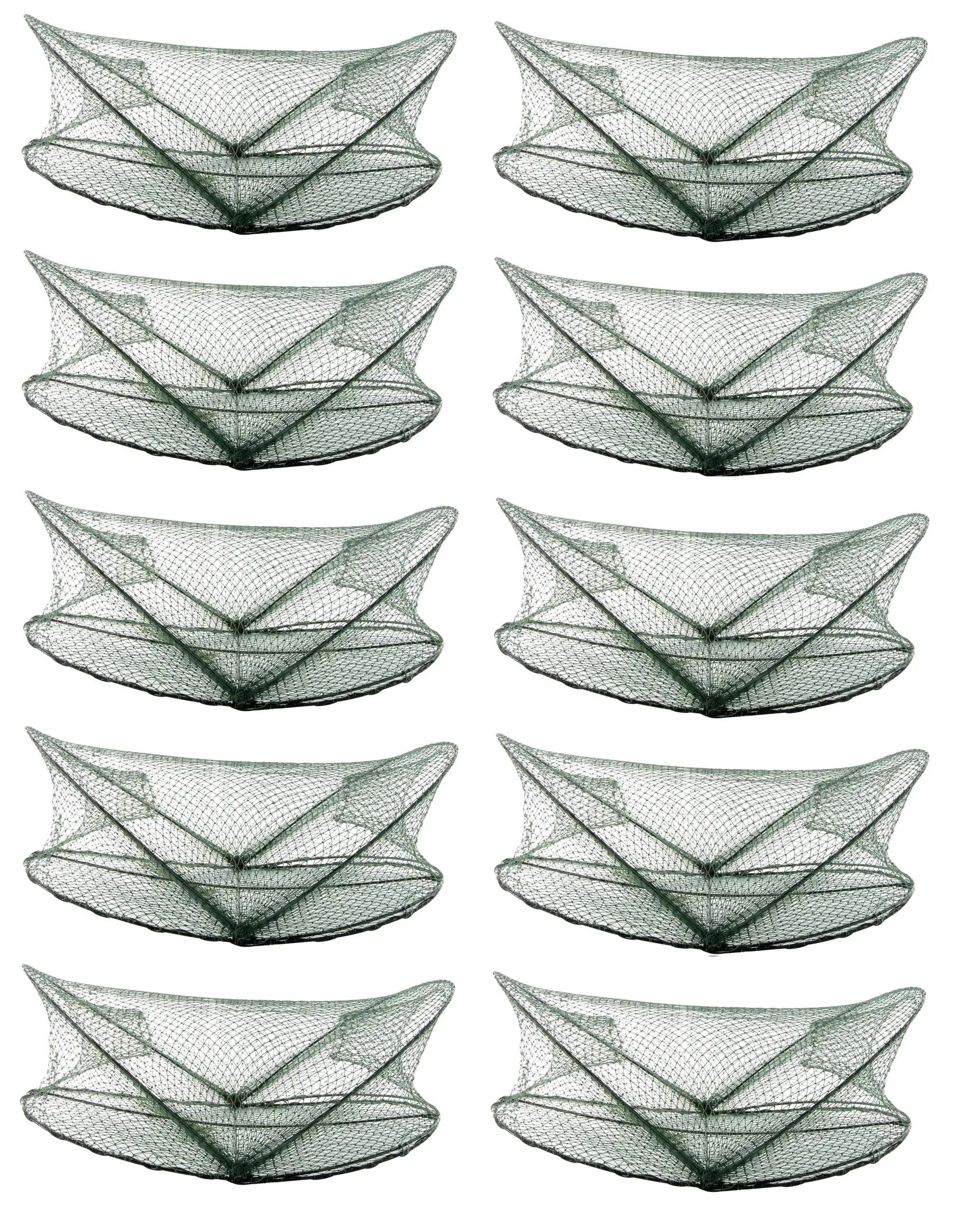 Net Factory Opera House Yabby Crayfish Trap Pot - 10 Pack