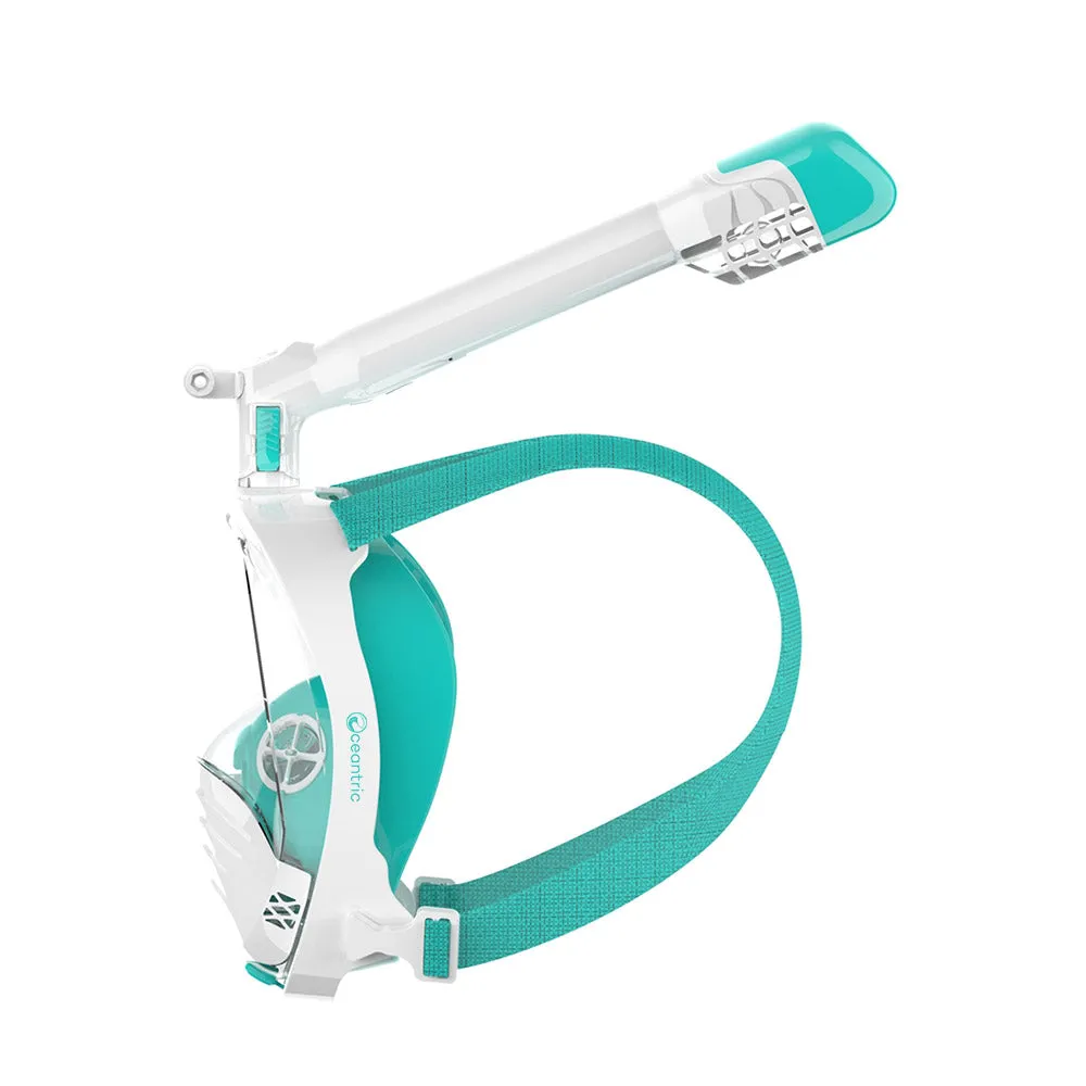 Oceantric Adult Full Face Snorkeling Mask - Dolphin