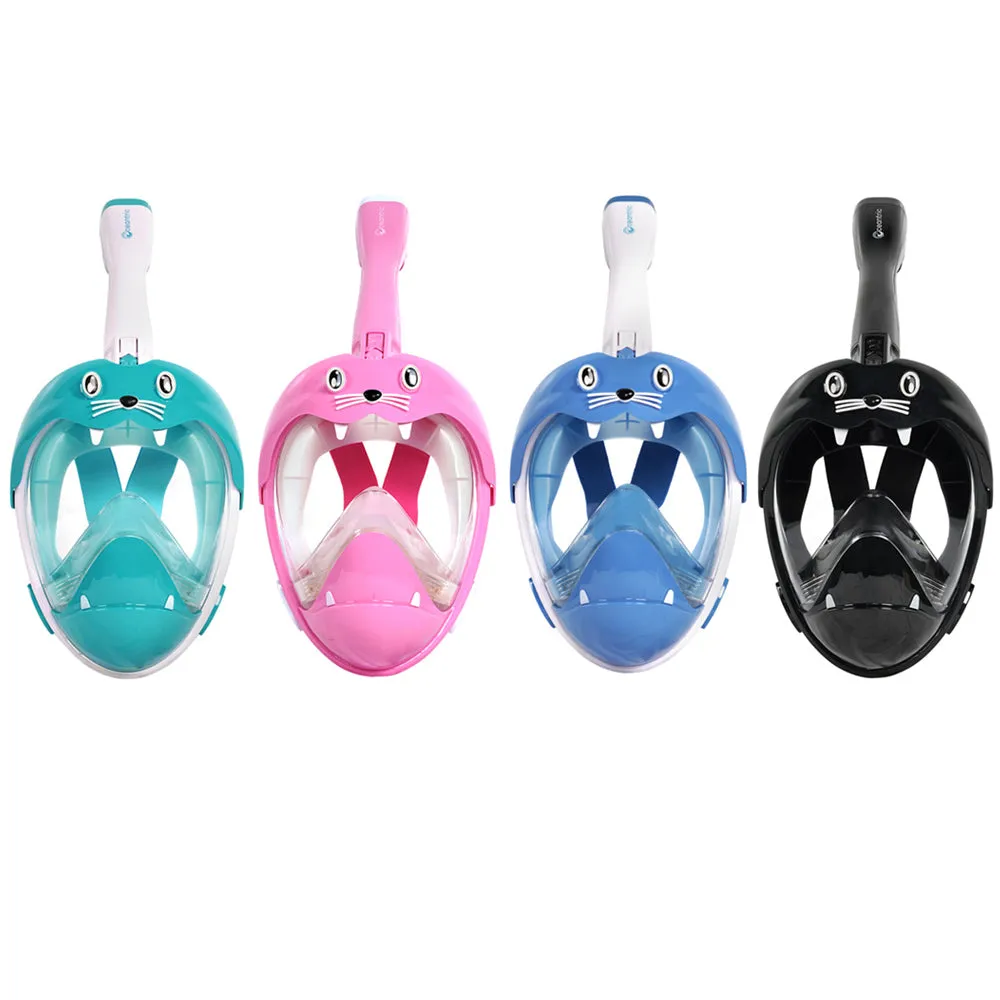 Oceantric Full Face Snorkeling Snorkel Mask 3.0 - Kids