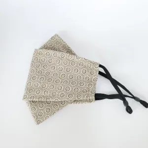Origami 3D Mask Japanese Tortoise Shell in Natural