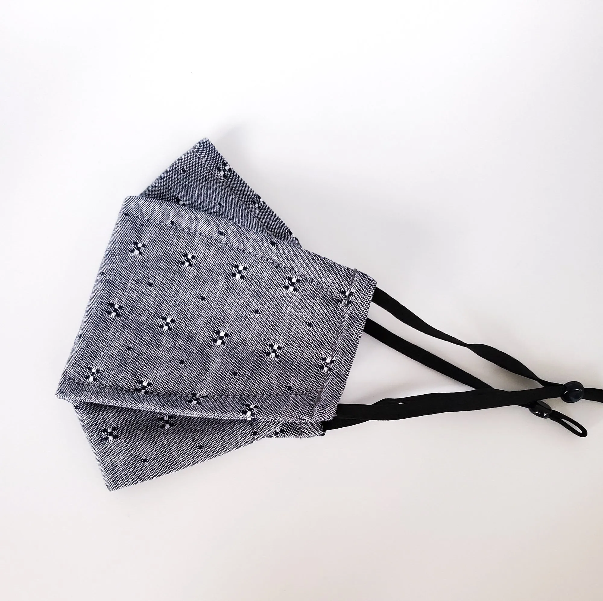 Origami 3D Mask Weekend Blue Denim