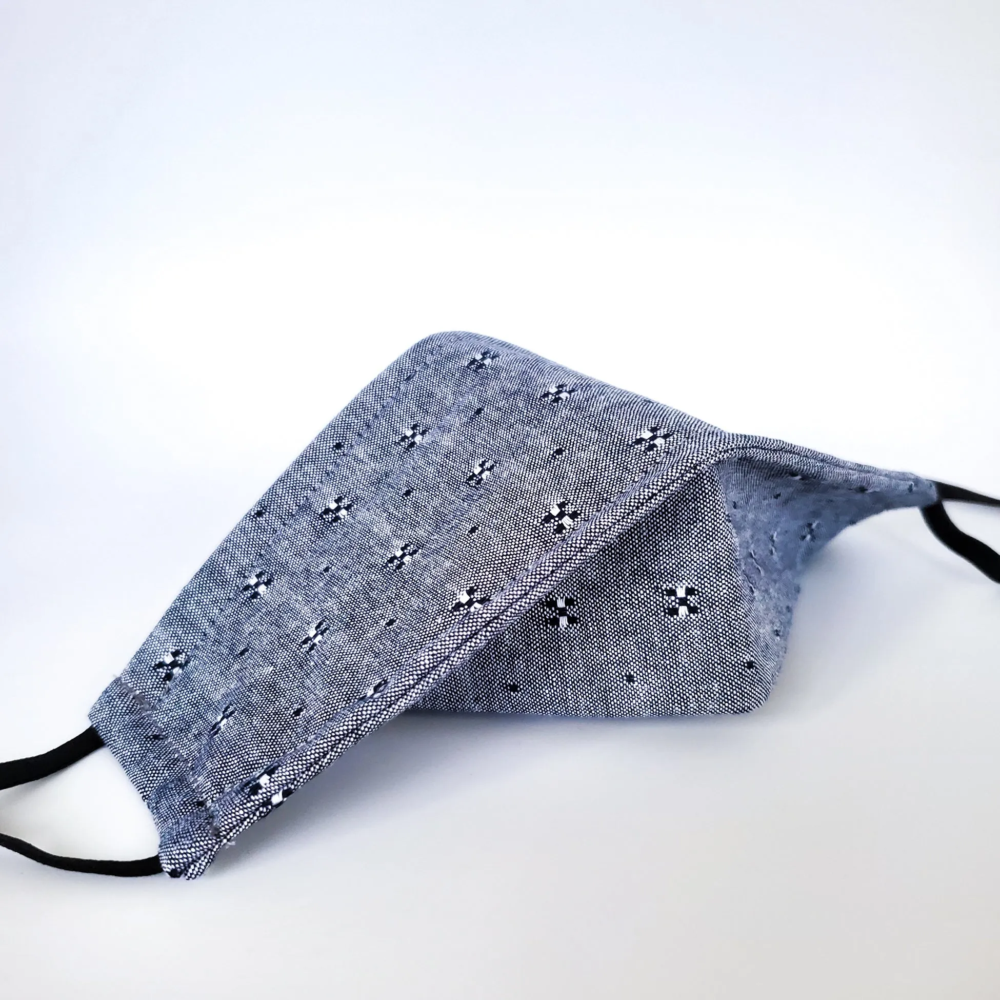 Origami 3D Mask Weekend Blue Denim