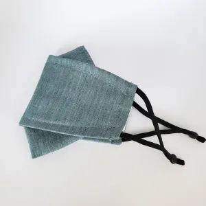 Origami Mask - Faded Denim