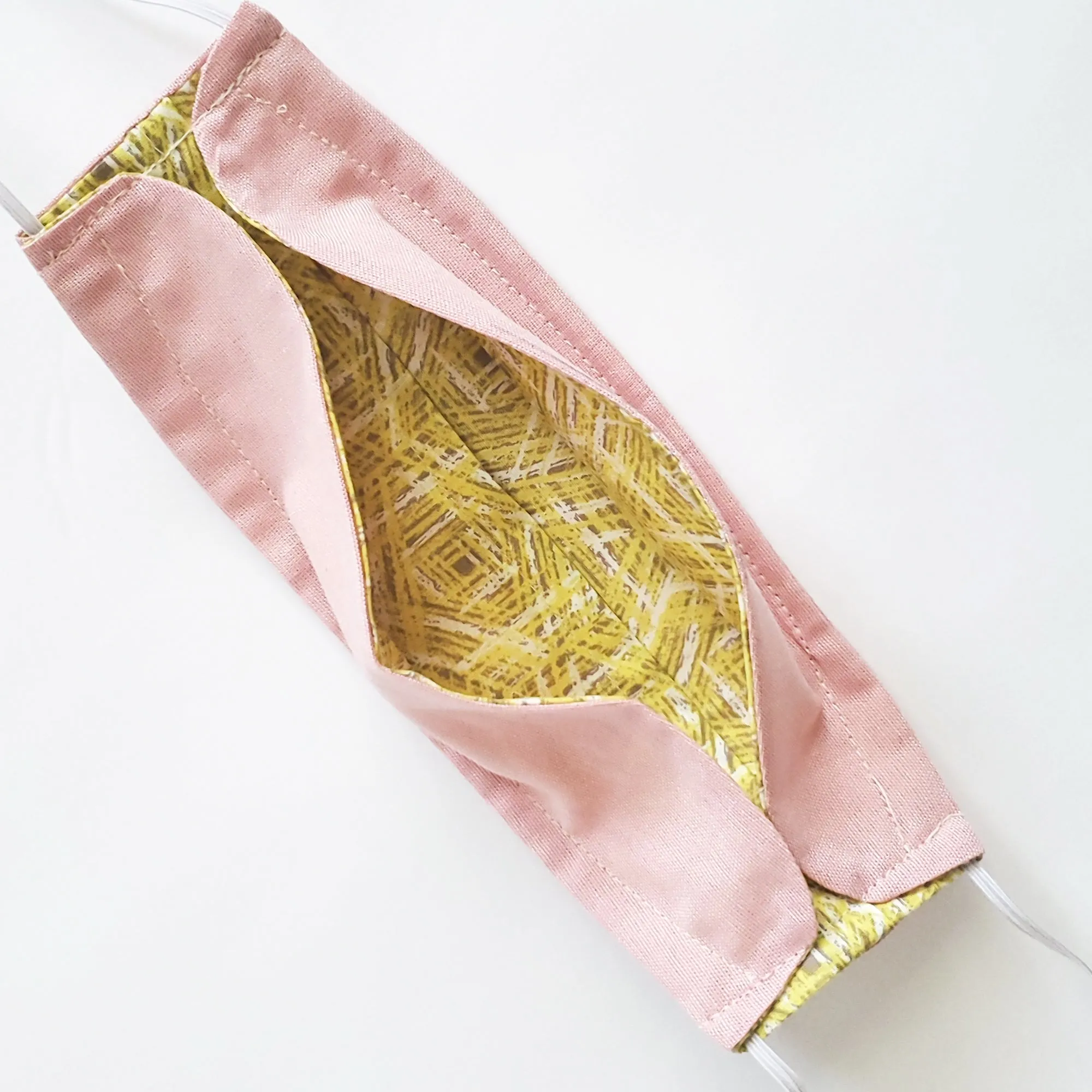Origami Mask in Ballet Pink