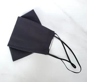 Origami Mask in Jet Black