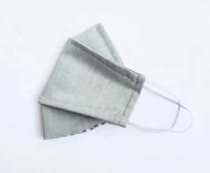Origami Mask in Sage Green
