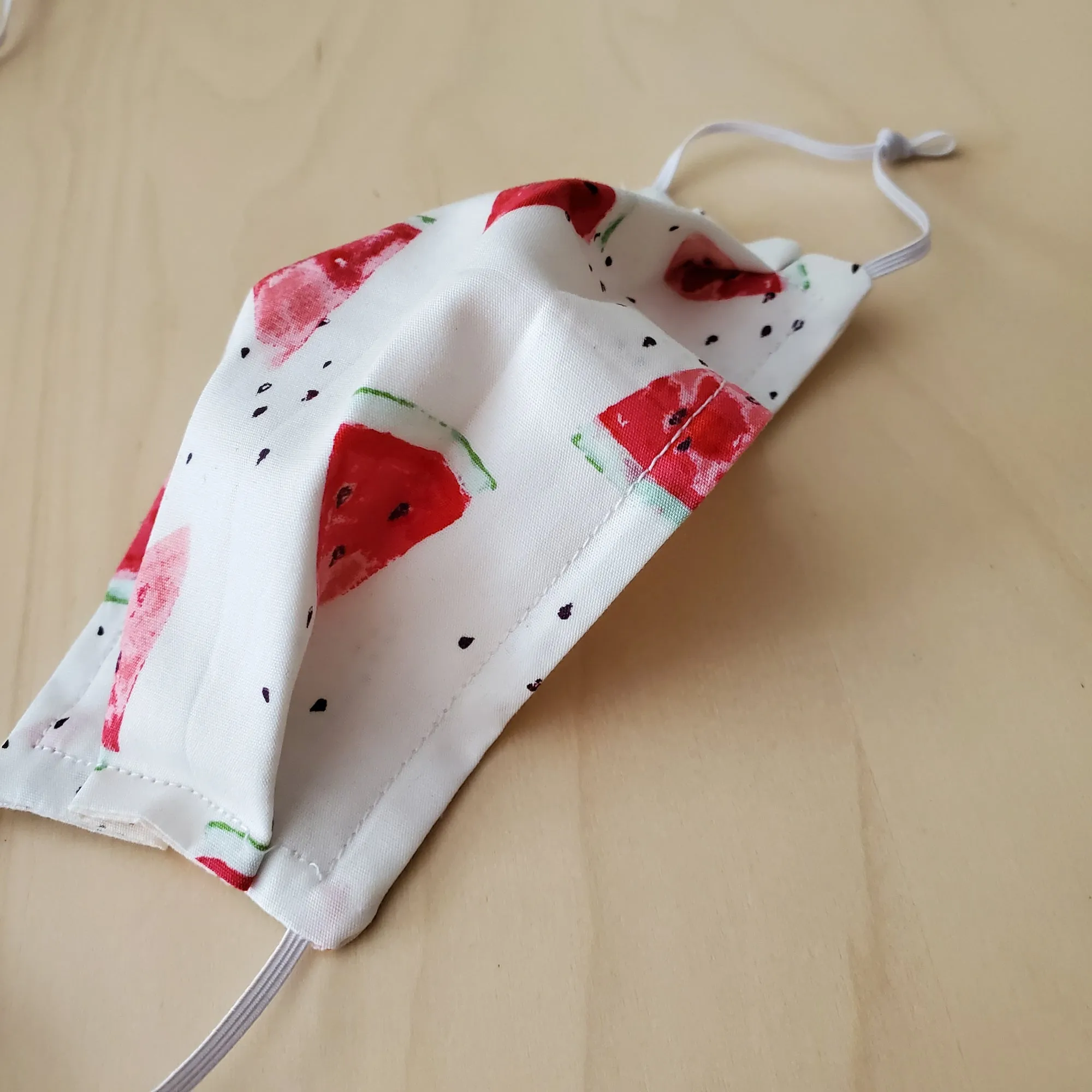Origami Mask in Watermelon