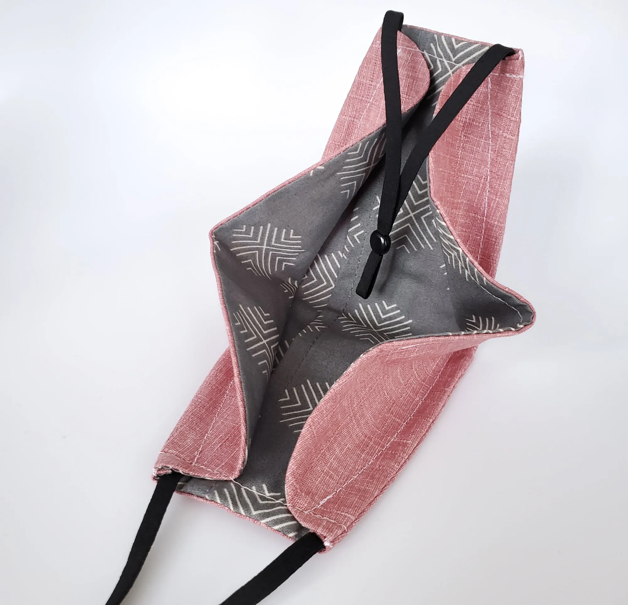 Origami Mask - Japanese Crosshatch (6 Colors)