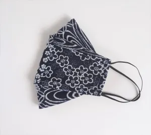Origami Mask - Japanese Patchwork Indigo