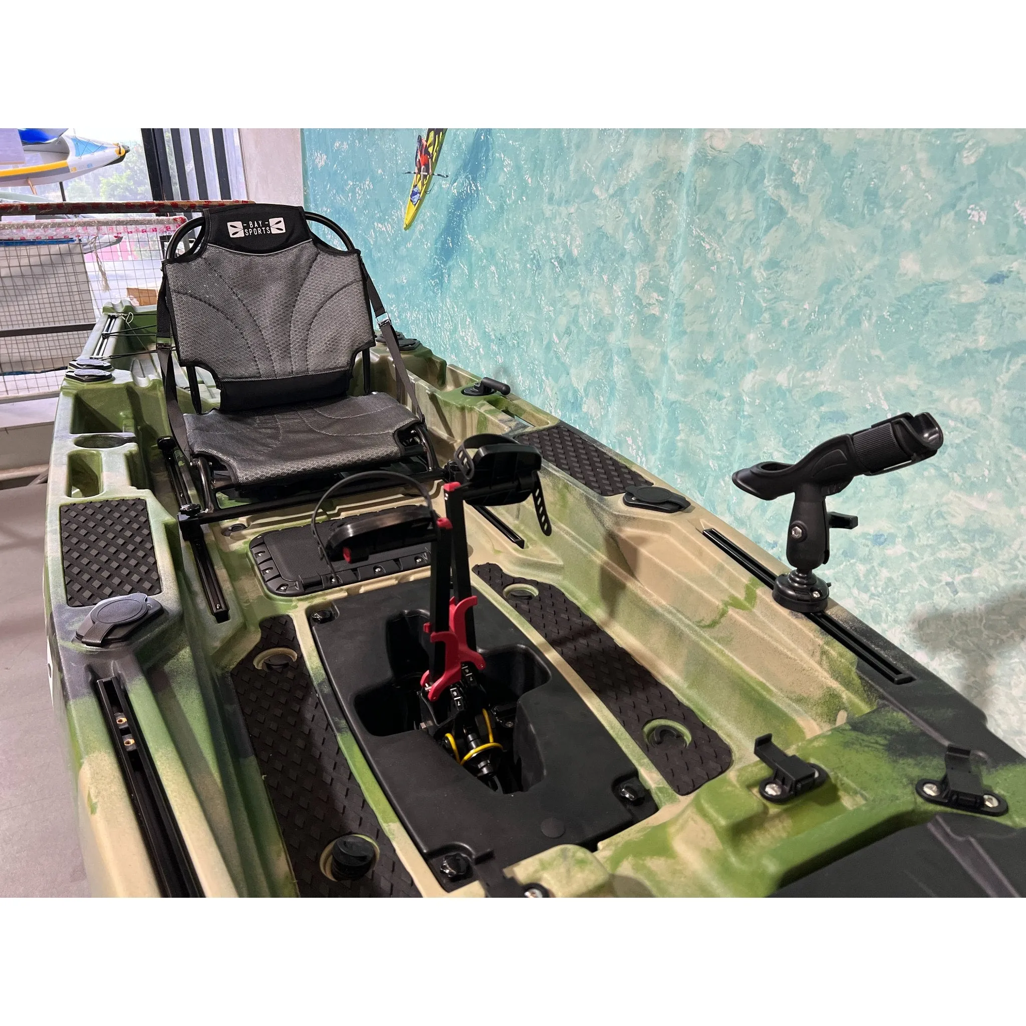 Pedal Pro Fish - 3.9m Pedal-Powered Fishing Kayak w/ MaxDrive 360