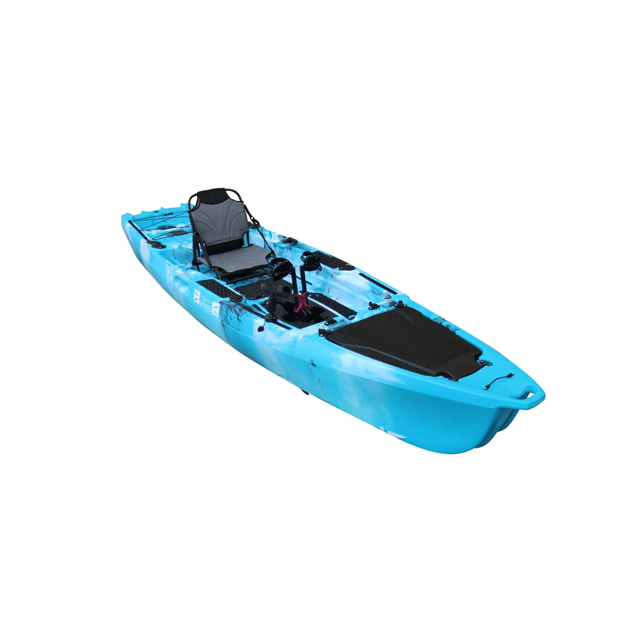Pedal Pro Fish - 3.9m Pedal-Powered Fishing Kayak w/ MaxDrive 360