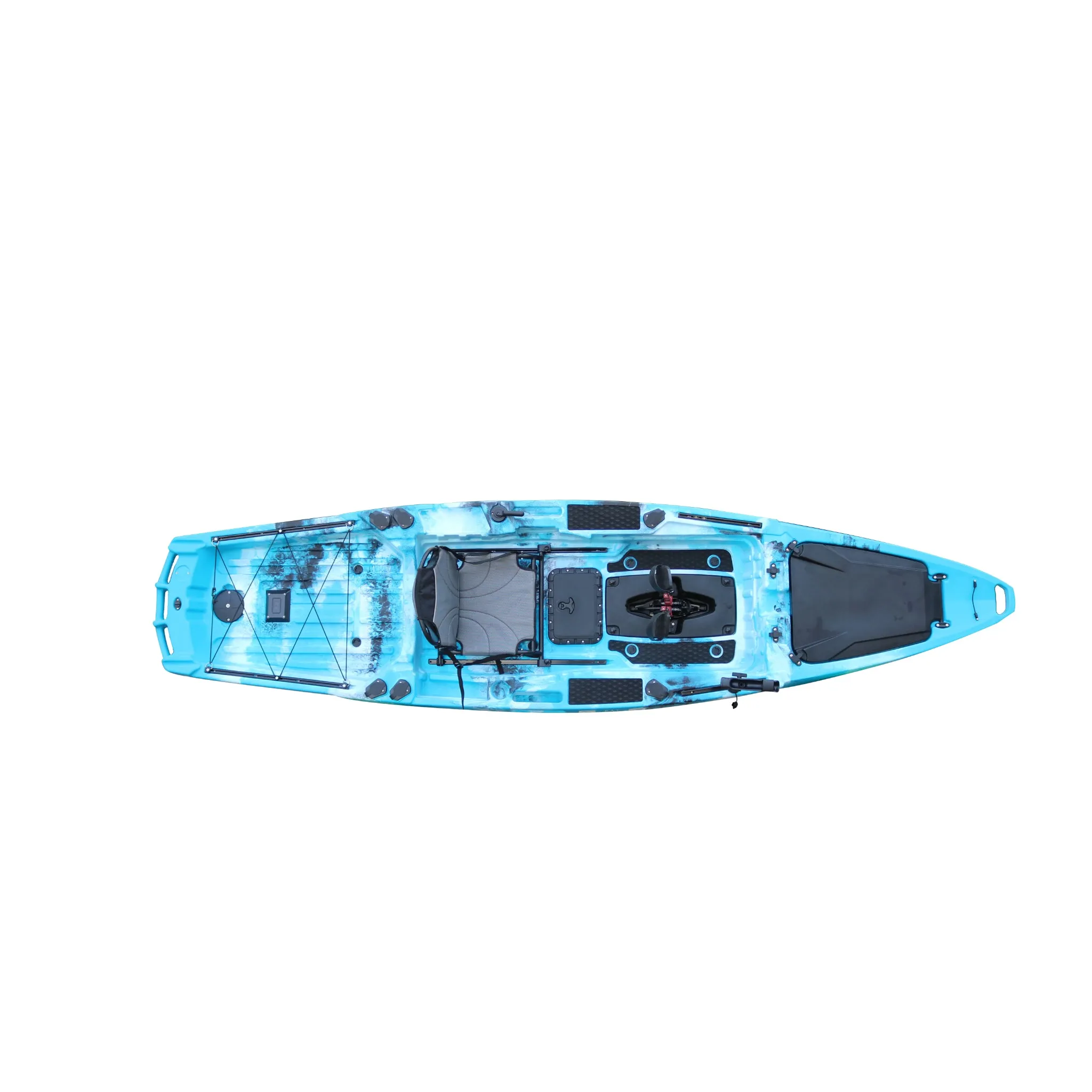 Pedal Pro Fish - 3.9m Pedal-Powered Fishing Kayak w/ MaxDrive 360
