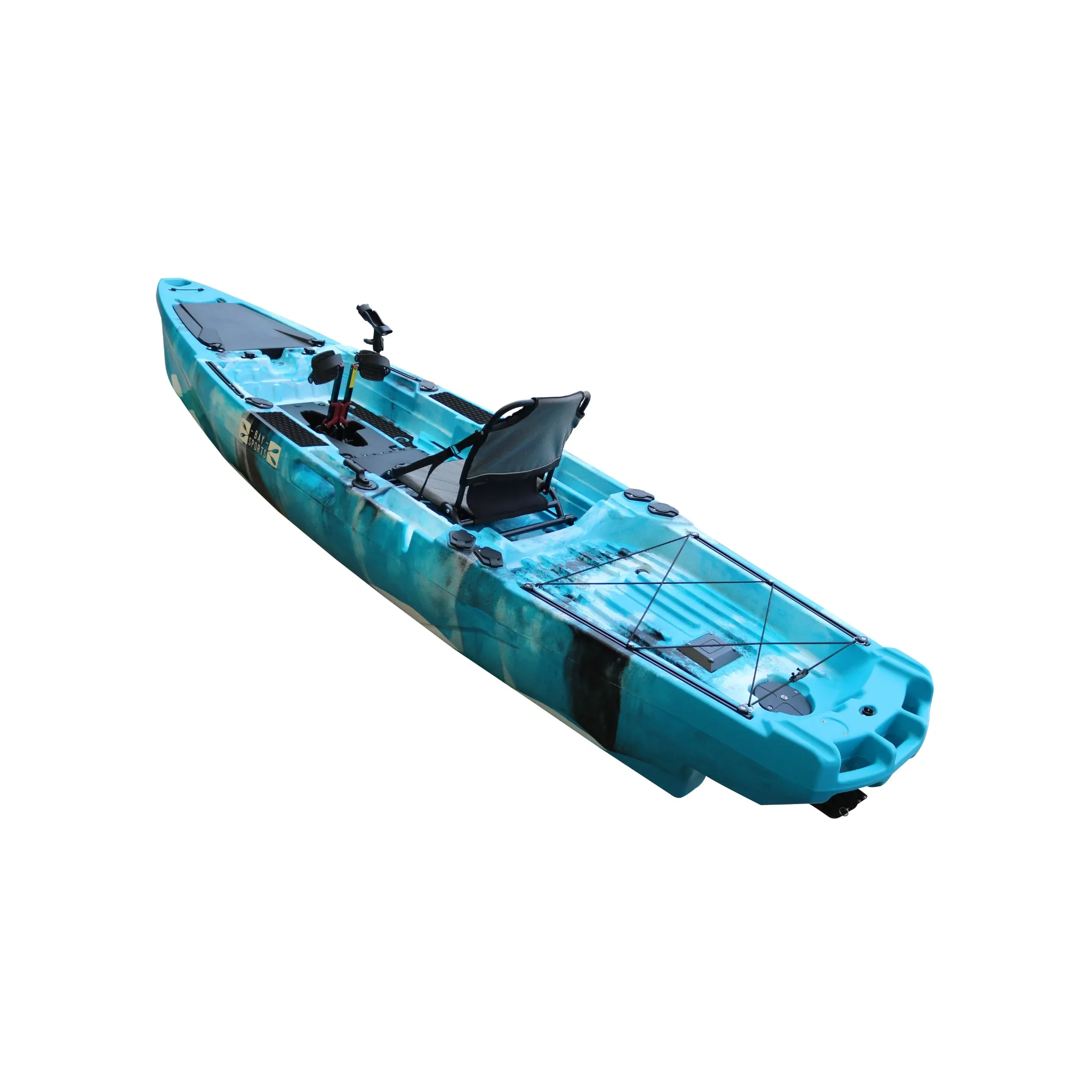 Pedal Pro Fish - 3.9m Pedal-Powered Fishing Kayak w/ MaxDrive 360