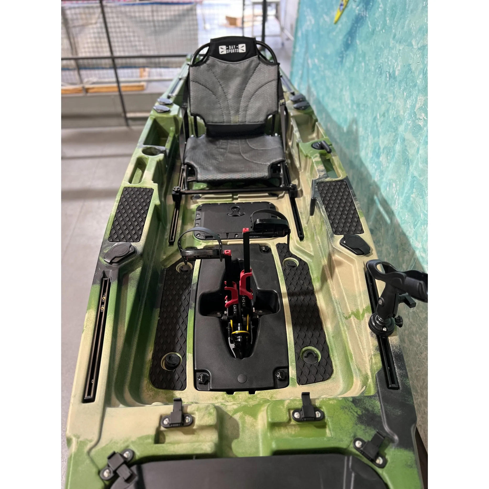 Pedal Pro Fish - 3.9m Pedal-Powered Fishing Kayak w/ MaxDrive 360