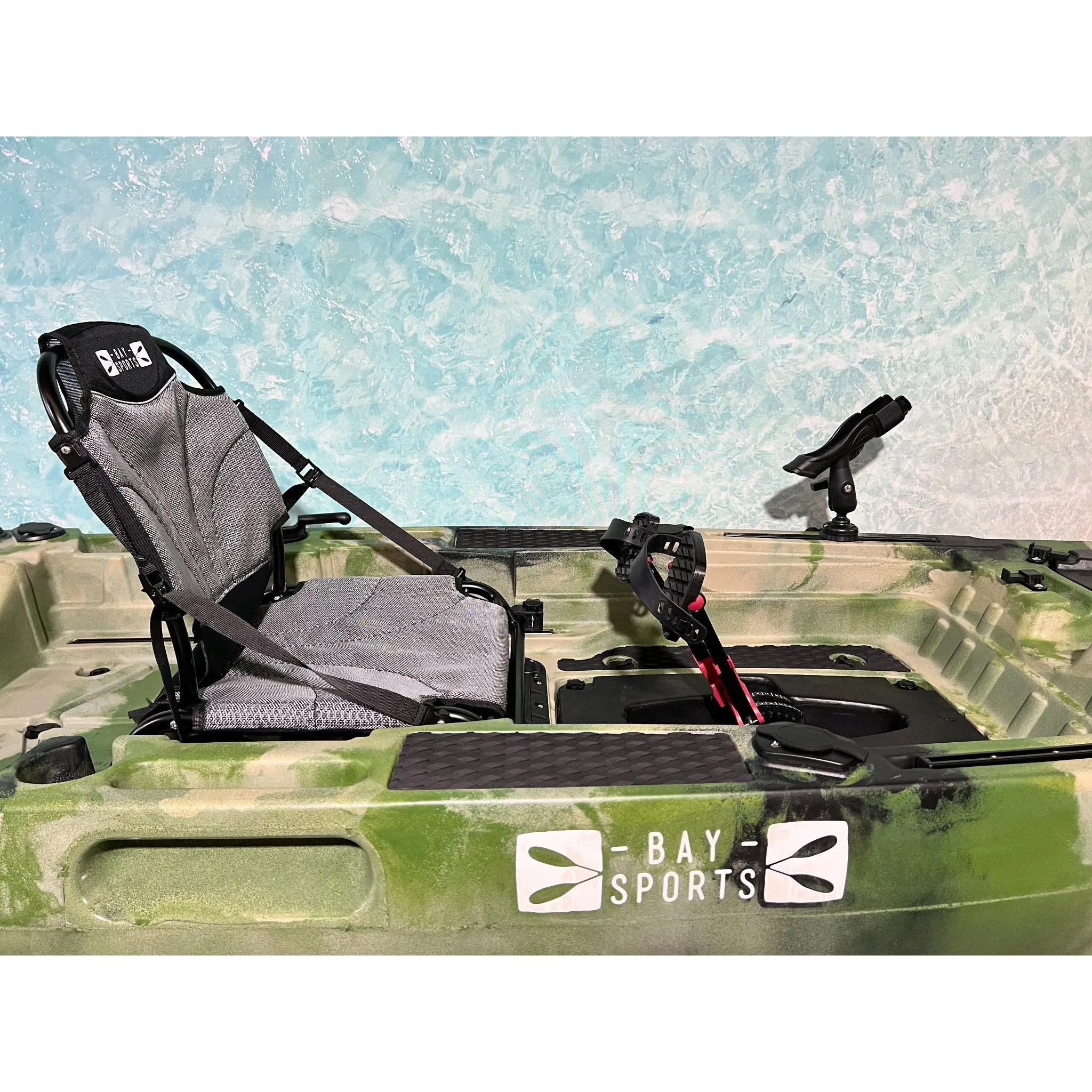 Pedal Pro Fish - 3.9m Pedal-Powered Fishing Kayak w/ MaxDrive 360