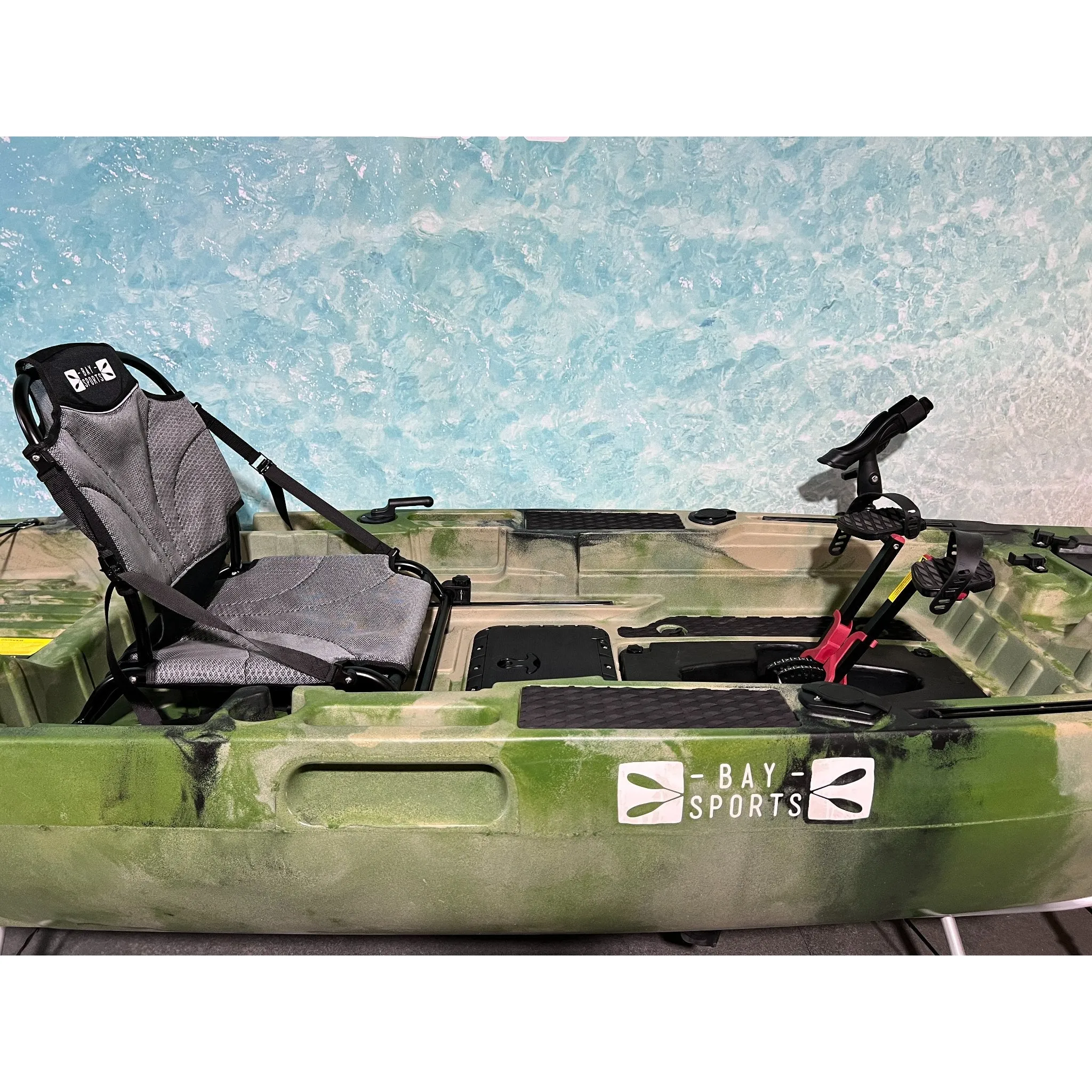 Pedal Pro Fish - 3.9m Pedal-Powered Fishing Kayak w/ MaxDrive 360