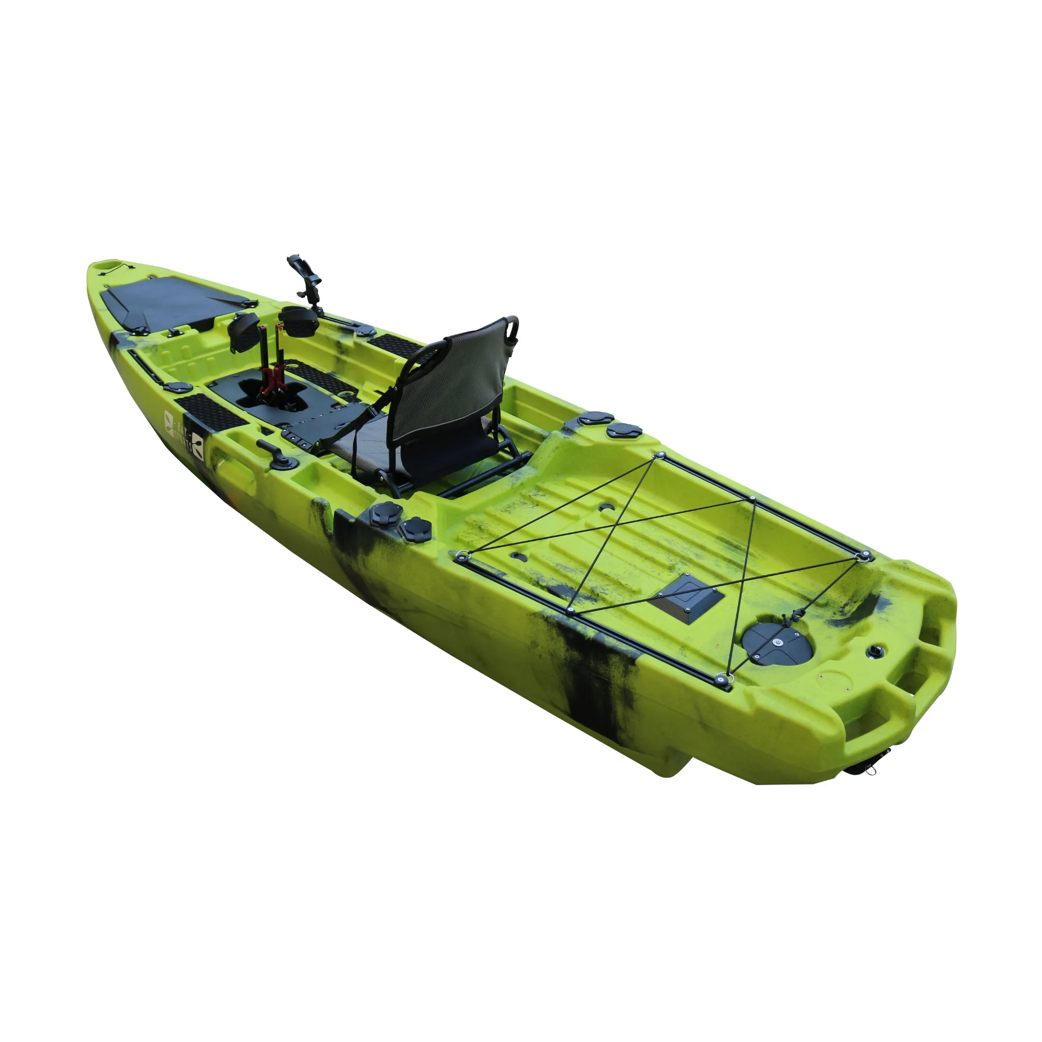 Pedal Pro Fish - 3.9m Pedal-Powered Fishing Kayak w/ MaxDrive 360