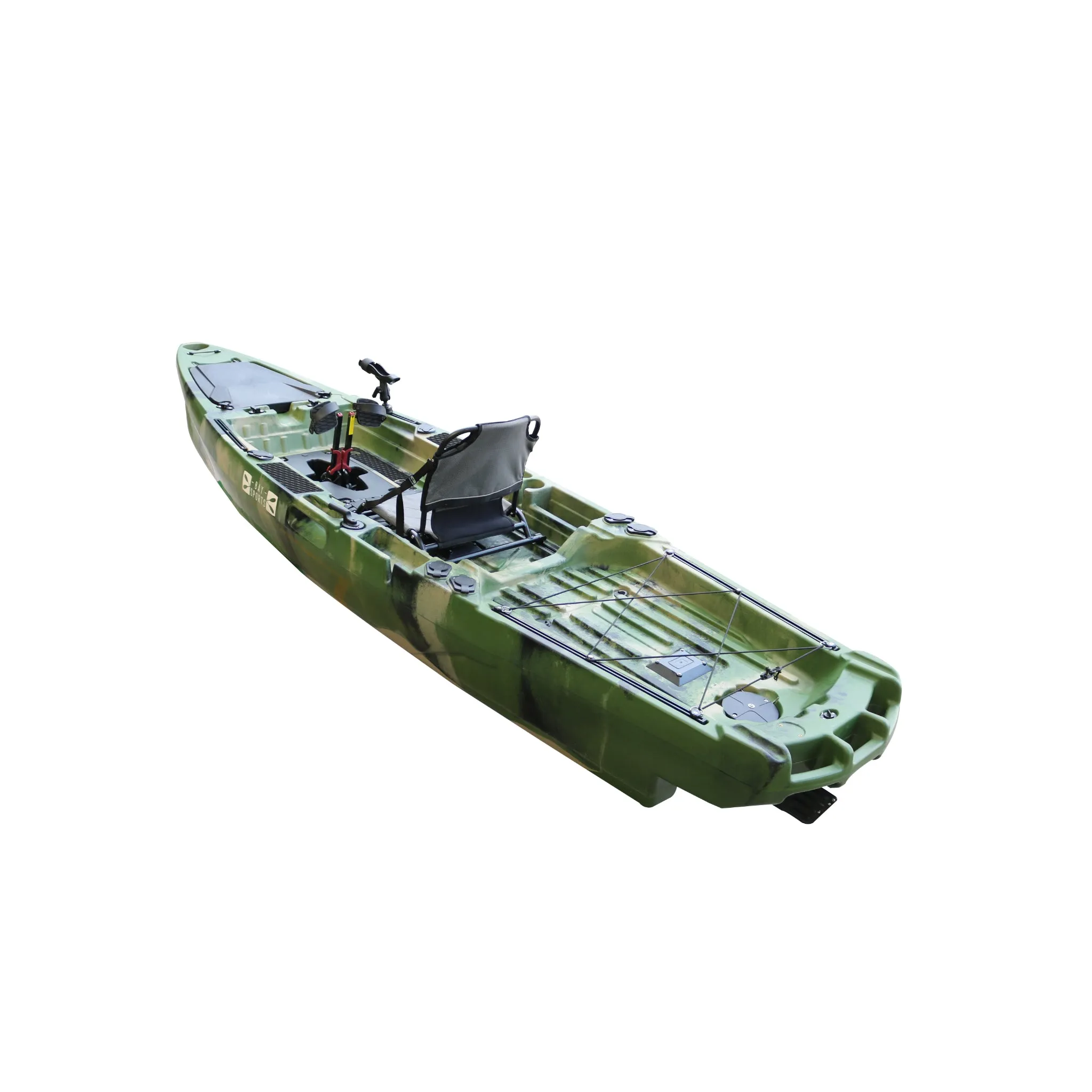 Pedal Pro Fish - 3.9m Pedal-Powered Fishing Kayak w/ MaxDrive 360