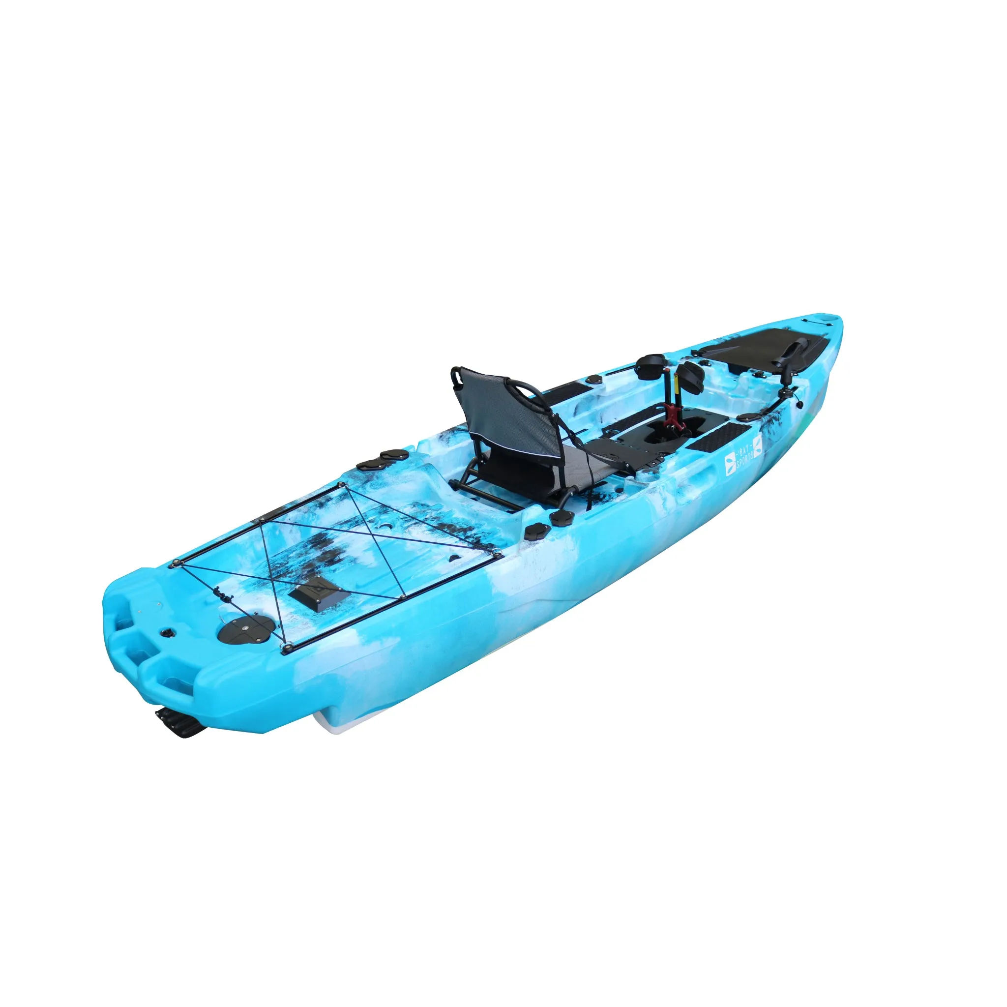 Pedal Pro Fish - 3.9m Pedal-Powered Fishing Kayak w/ MaxDrive 360
