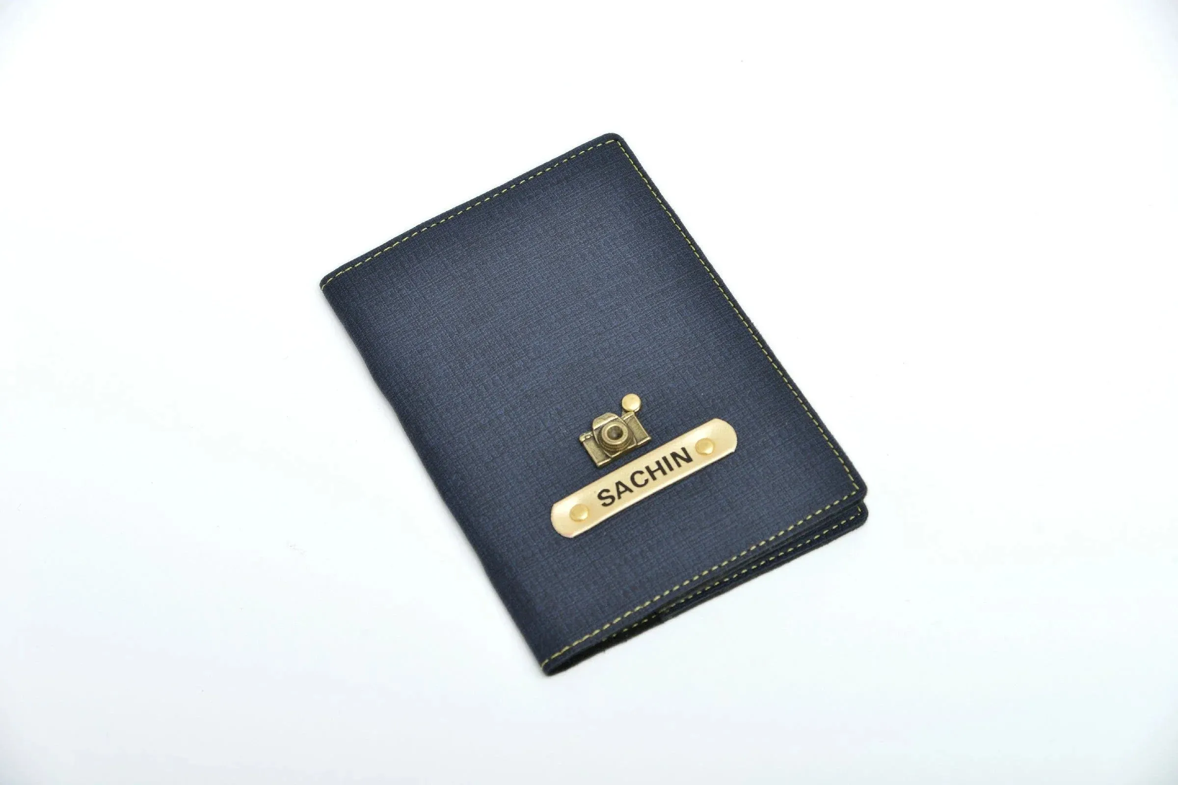 Personalized Passport Cover - Blue Jeans