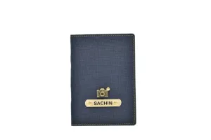 Personalized Passport Cover - Blue Jeans