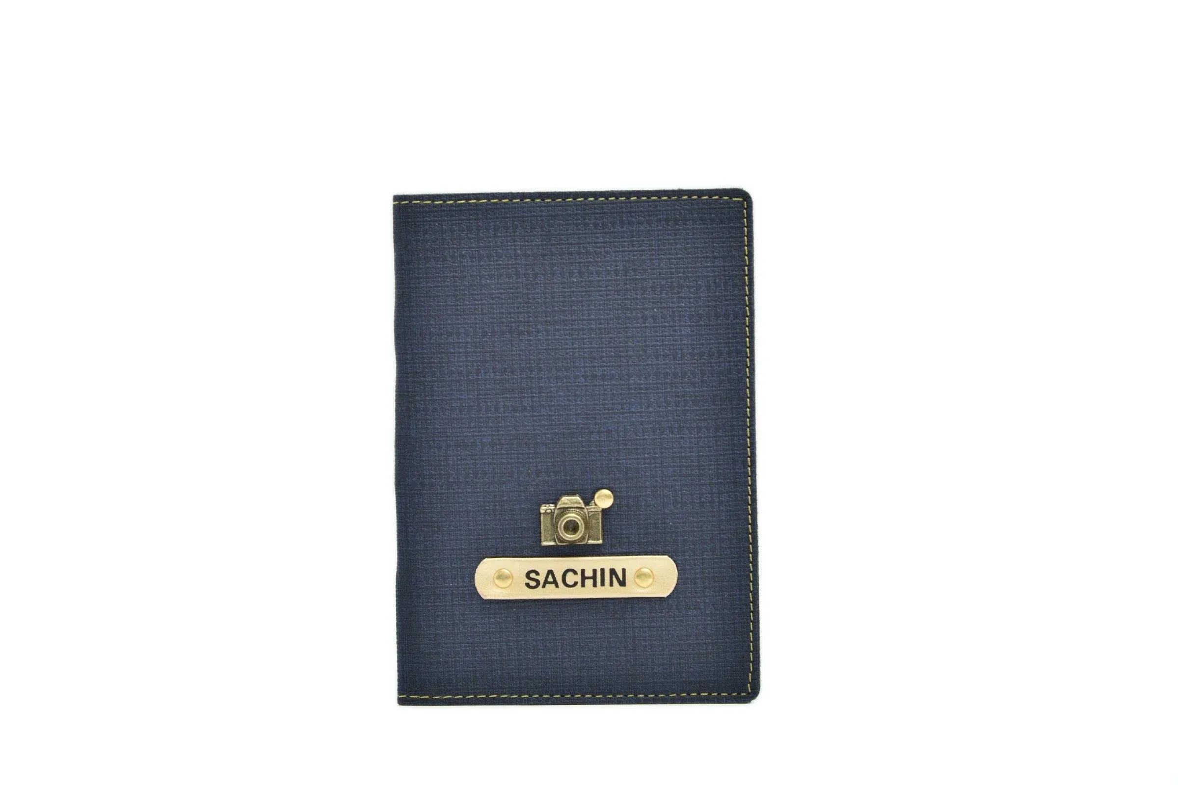 Personalized Passport Cover - Blue Jeans