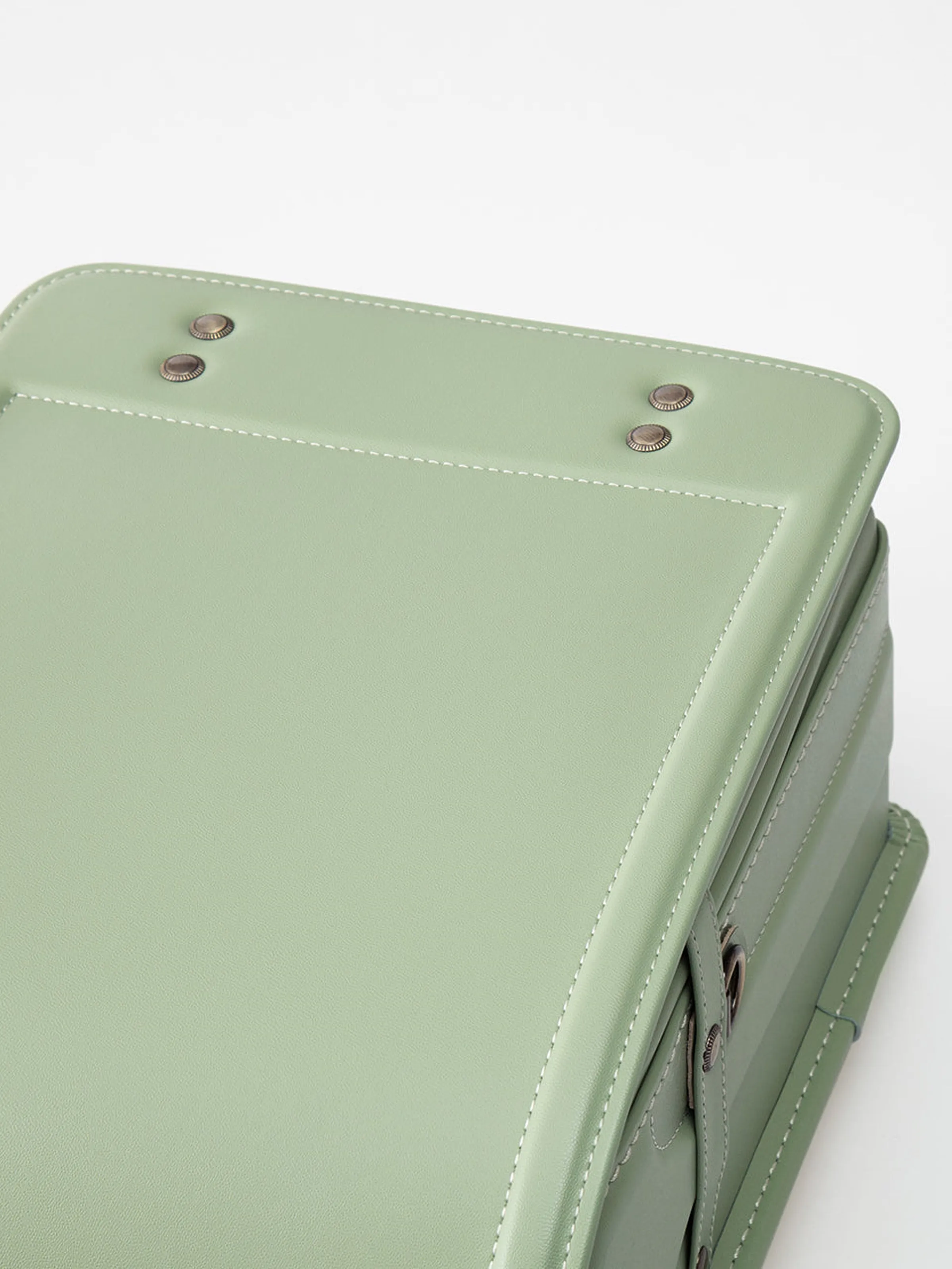 Pistachio Green Randoseru Cowhide Backpack