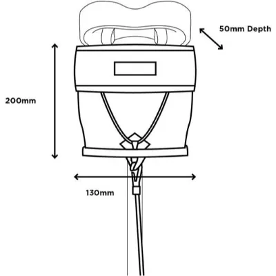 Restrap City Small Saddle Bag