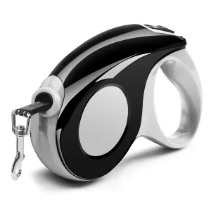 Retractable Dog Leash with Tangle-Free Heavy Duty One Button Break & Lock Tape