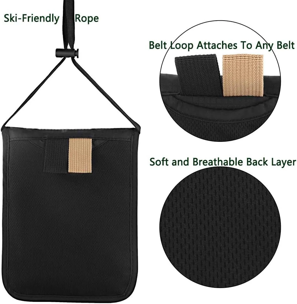 RFID Blocking Travel Wallet Family Passport Holder