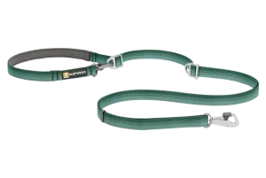 RUFFWEAR Switchbak Double-Ended Dog Lead - River Rock Green