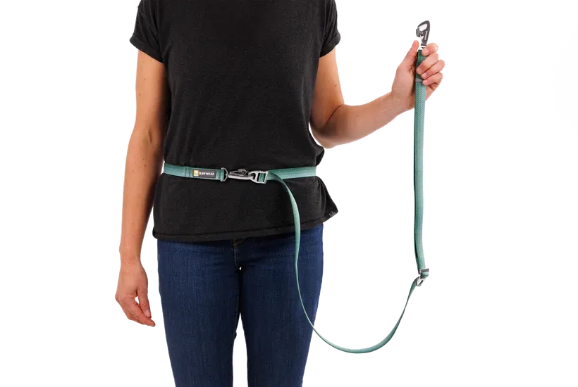 RUFFWEAR Switchbak Double-Ended Dog Lead - River Rock Green