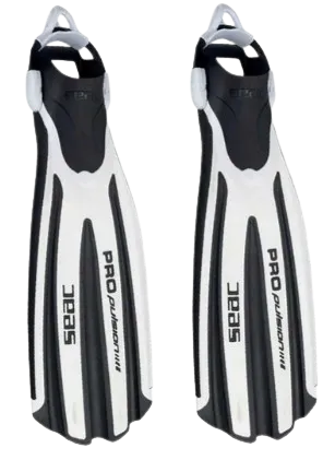 SEAC Deluxe Scuba Fin Package