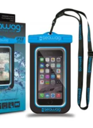 Seawag - Waterproof case for smartphone Black & Blue