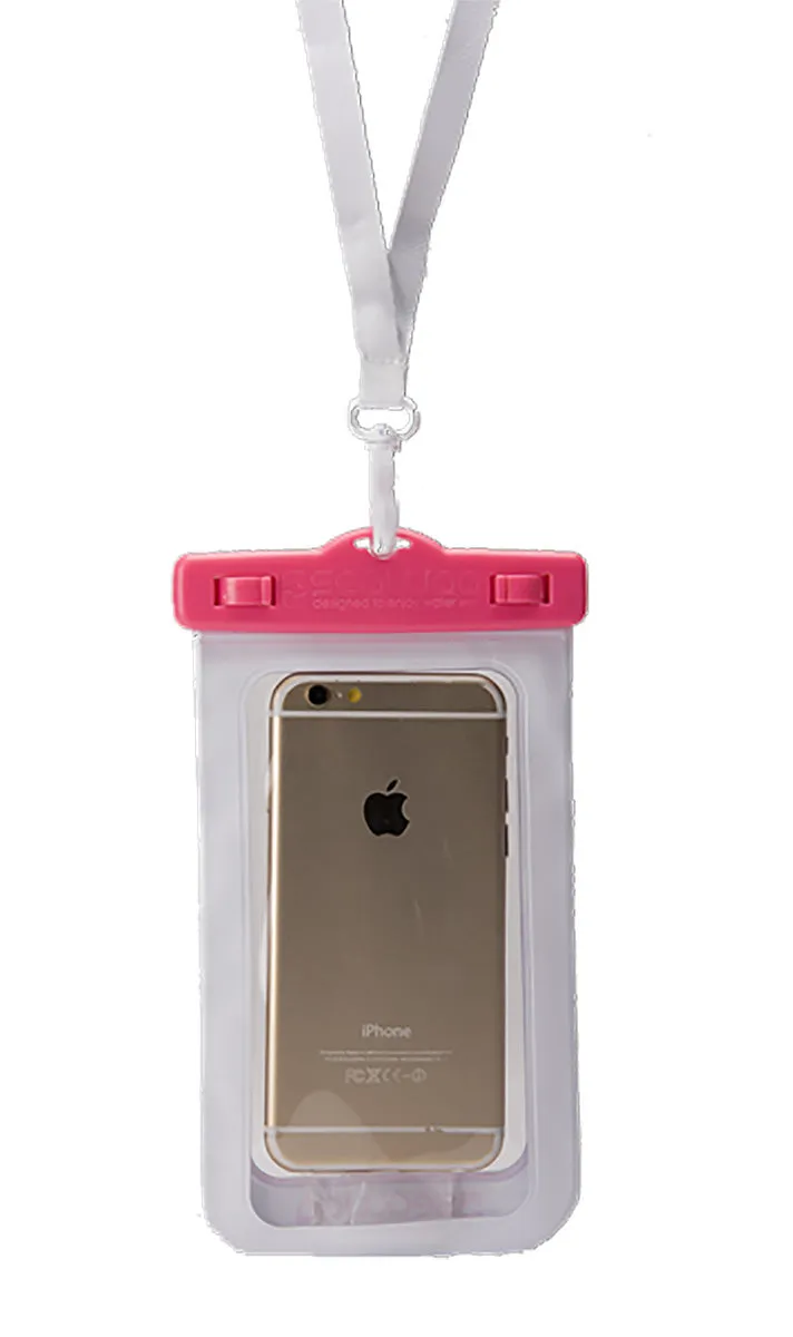 Seawag - Waterproof case for smartphone White & Pink