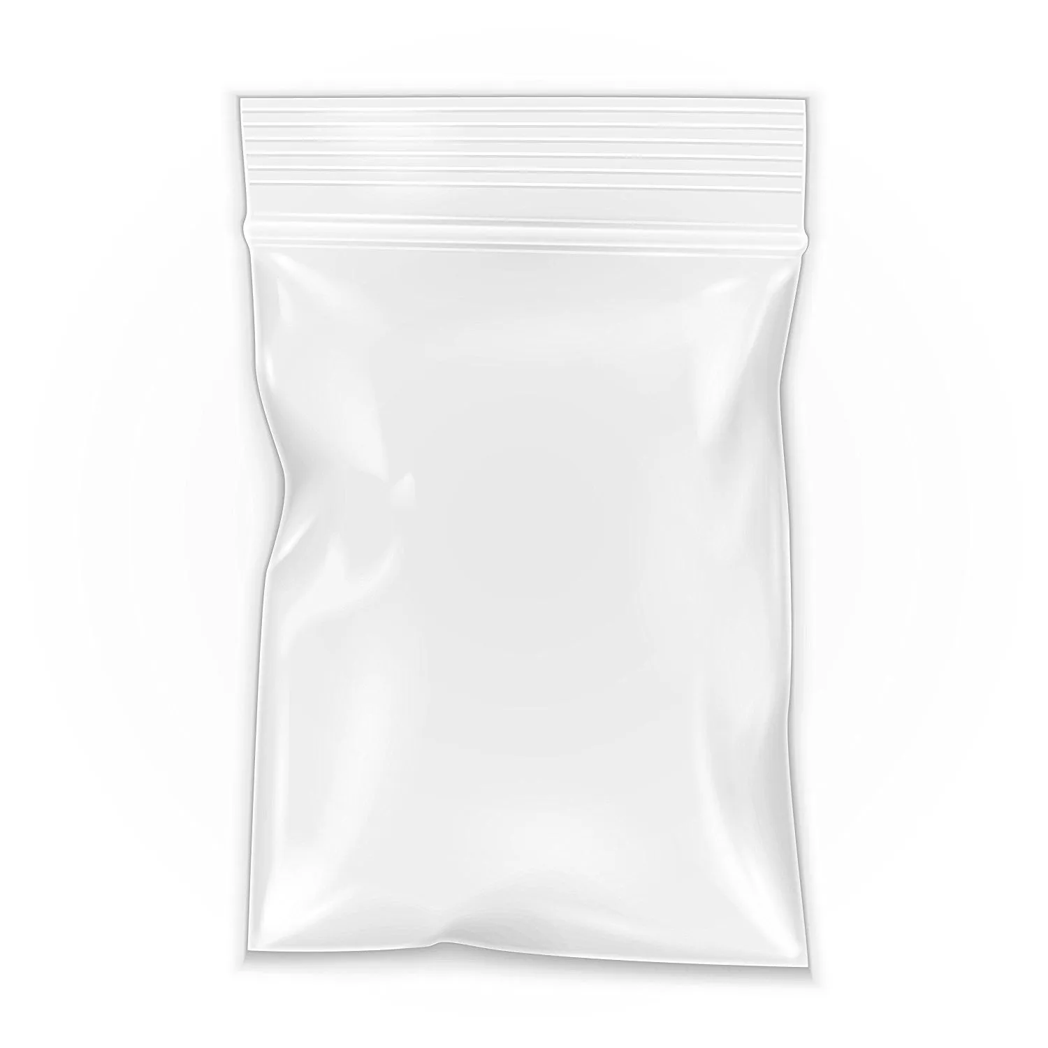Spartan Industrial - 6” X 9” (100/200/1000 Pack) Quart Clear Re-closable Zip Plastic Poly Bags with Resealable Lock Seal Zipper - 2 Mil
