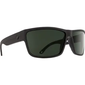 Spy Rocky Sunglasses - Matte Black - Happy Gray Green Polar