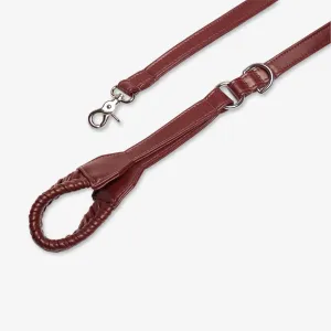 Stand by Me Leash - Bordeaux Red