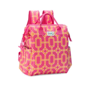Swig Packi Backpack Cooler - Pink Bamboo