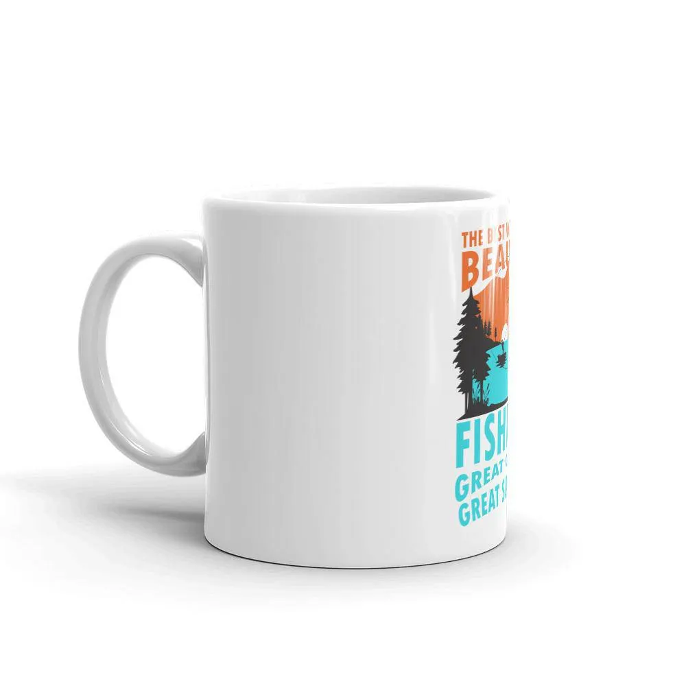 The best weekend beauty fishing great catch great success Mug