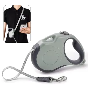 True Love Retractable Dog Leash TLL5001 - Suitable for Dogs up to 25 kg - Gargoyle Green