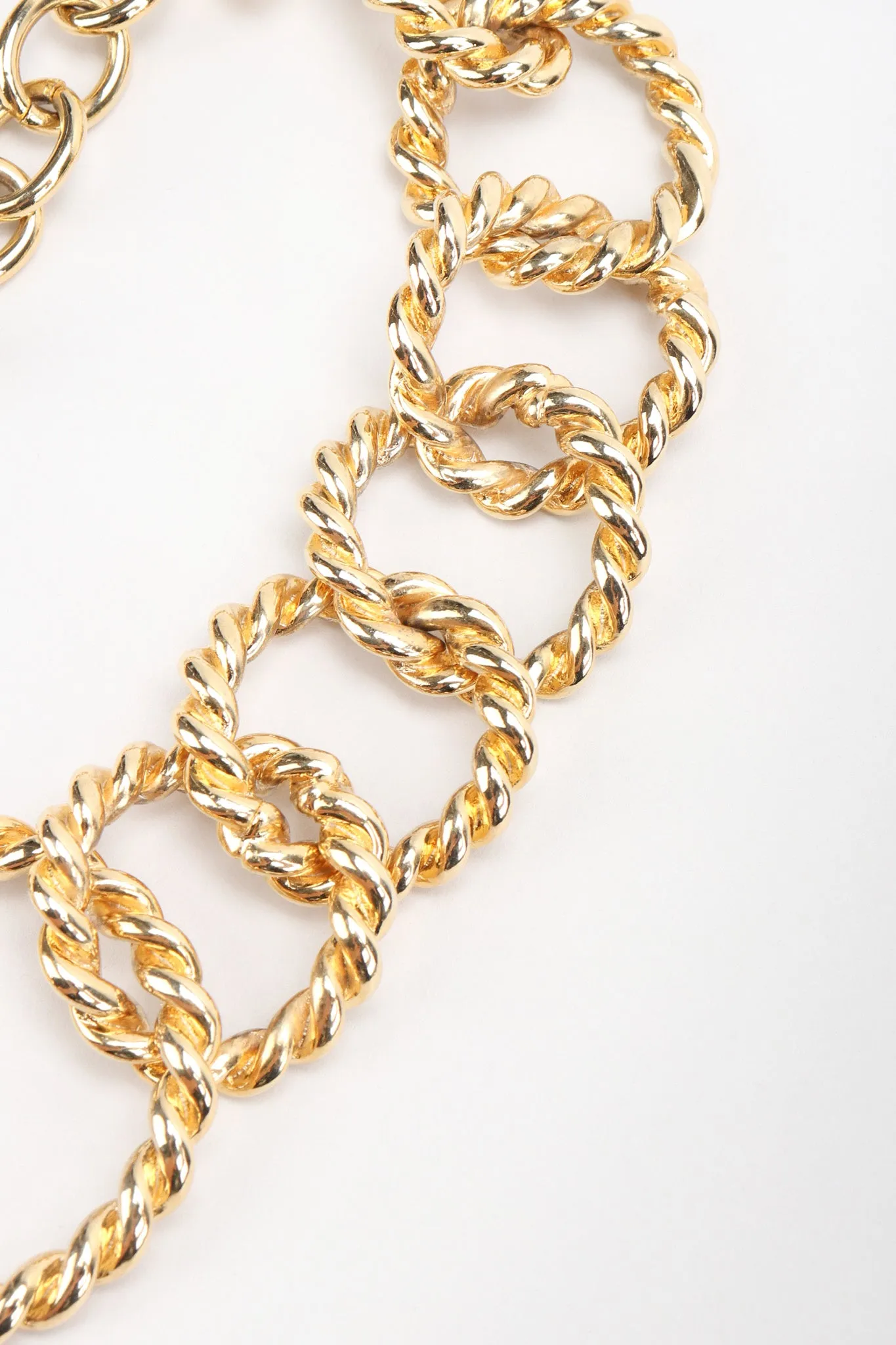 Twisted Rope Link Collar