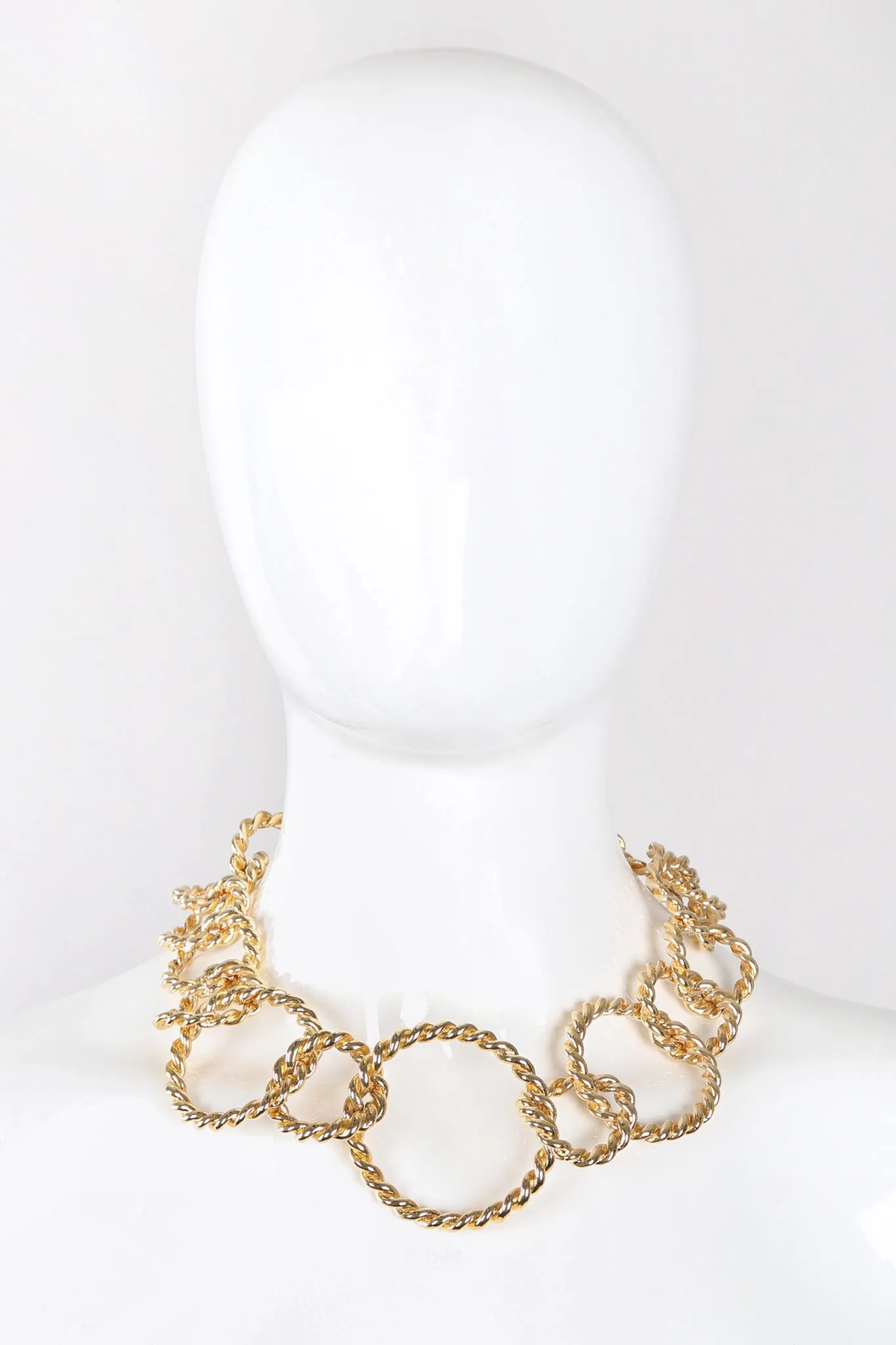 Twisted Rope Link Collar