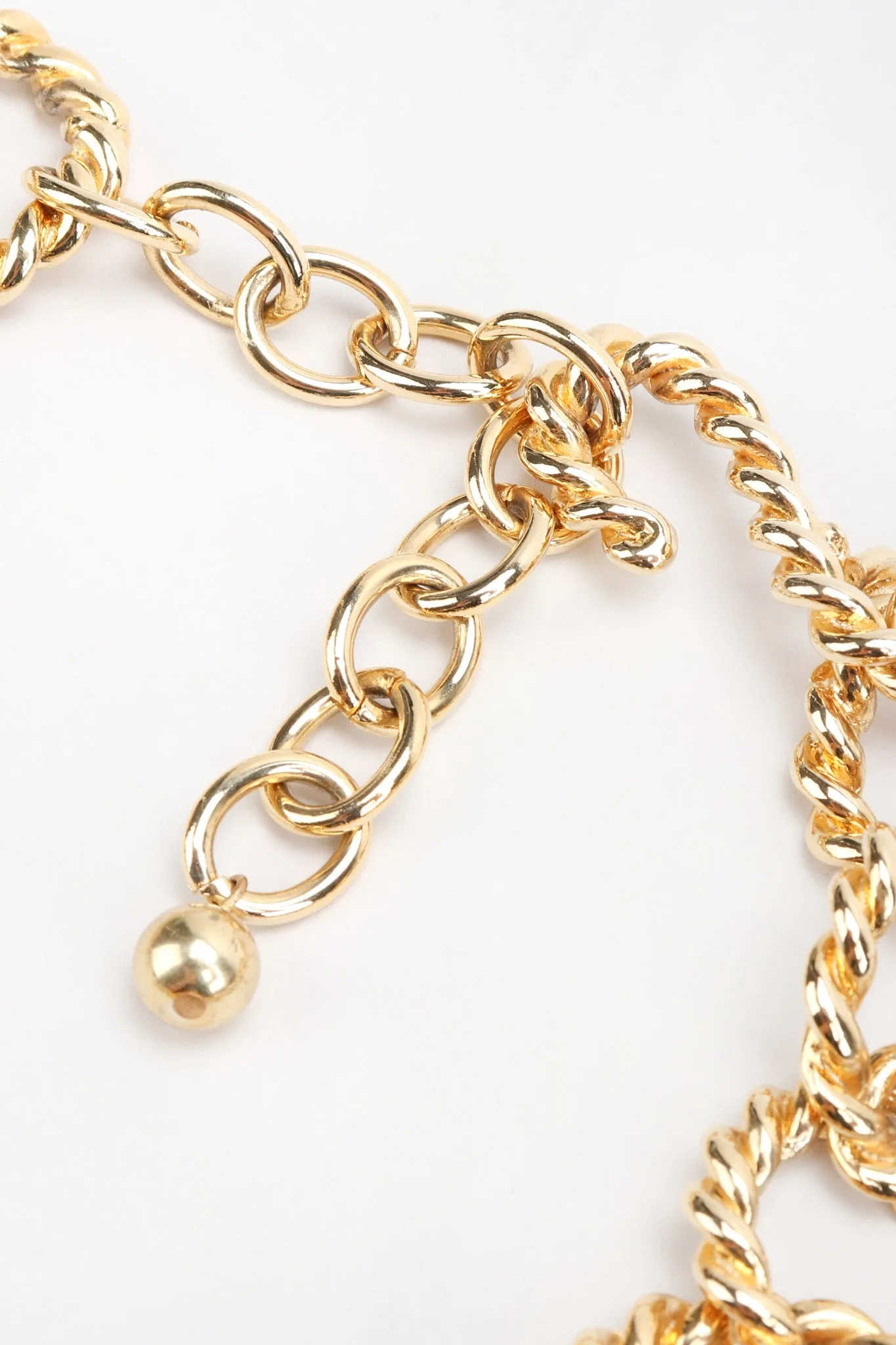 Twisted Rope Link Collar